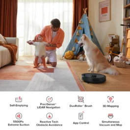 Roborock Q8 Max+ Robot Vacuum and Mop with Auto-Empty Dock