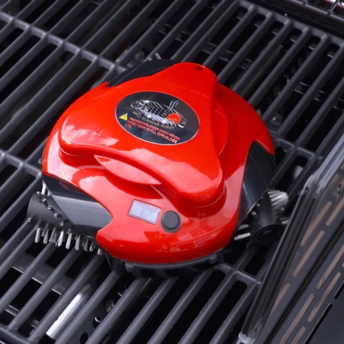 Grillbot Black: Automatic Grill Cleaning Robot - RoboLodge