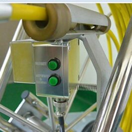 GOWE cable push industrial pipe inspection robot (NTSC)