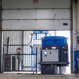 QUBE Cattle feeding robot